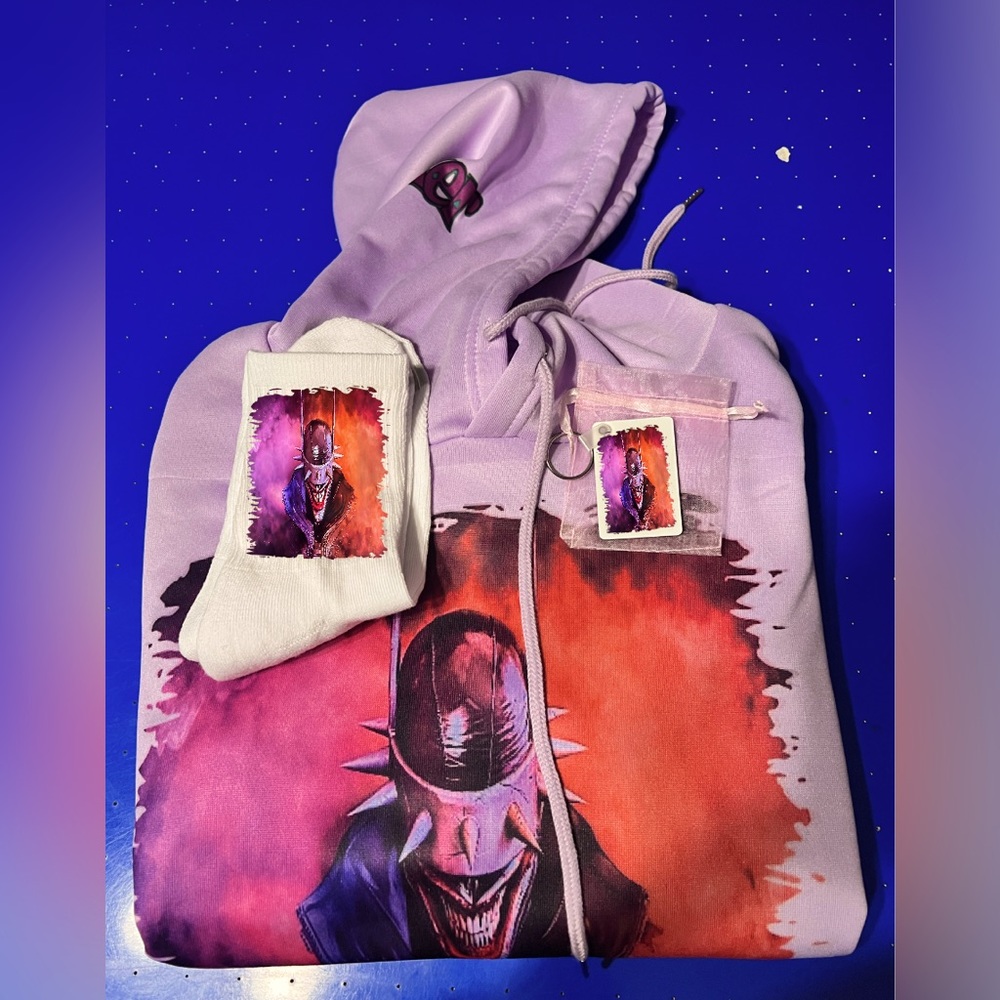 The Batman  who laughs Hoodie set